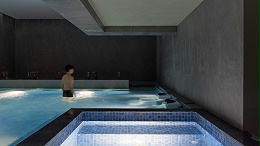 亿伽设计-洗浴设计-温泉设计-熹汤汤泉中心：情绪与感官的容器