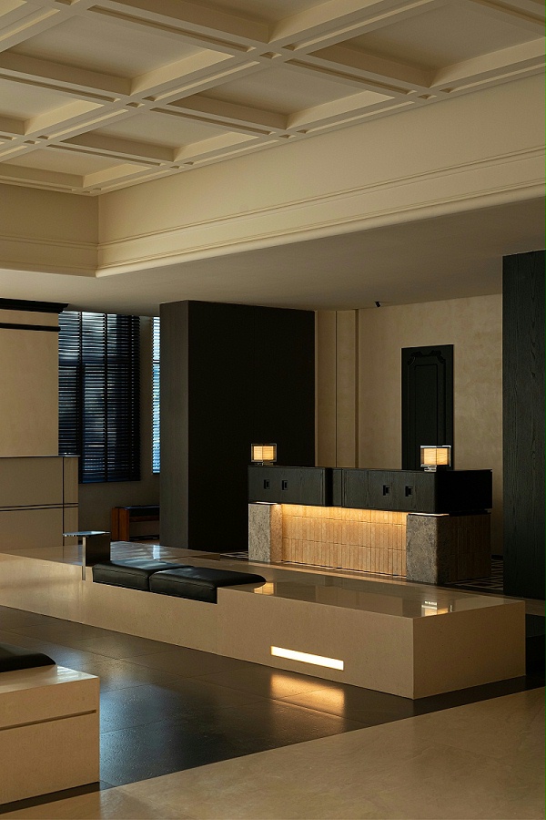 亿伽设计-汤泉设计-SPA 馆：以“老钱风”的温润底蕴为基底设计