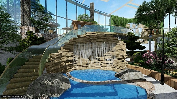 亿伽设计│温泉设计│洗浴设计│来康郡水文化生态温泉设计