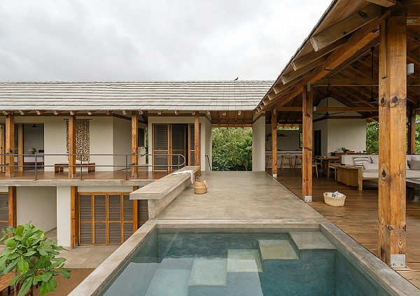亿伽设计-汤泉设计-Queña泳池度假屋:以当代设计语言诠释传统 亿伽设计-汤泉设计-Queña泳池度假屋:以当代设计语言诠释传统