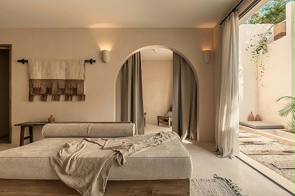 亿伽设计-汤泉设计-墨西哥泳池度假屋：唤起栖居的古老聚落的记忆