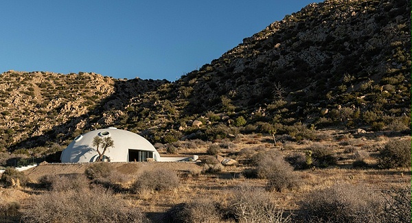 亿伽设计-汤泉设计-穹顶私汤别墅：一件“活着的雕塑”