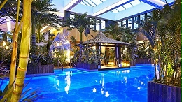 河北固安来康温泉酒店设计 蕴含文化底色的写意山水林园温泉