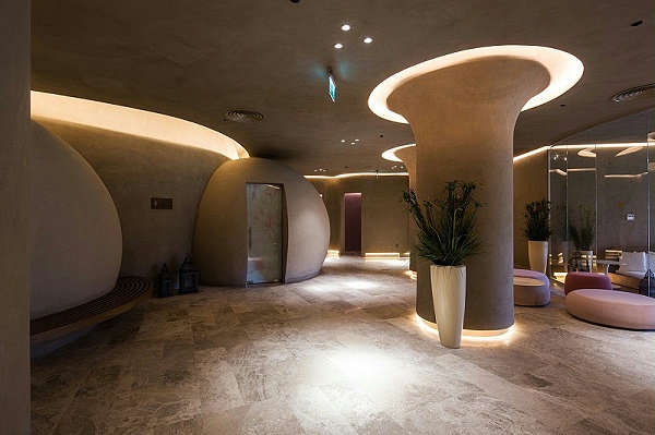亿伽泉温设计│埃斯基谢希尔水疗酒店：藏在地下的水疗和健康中心