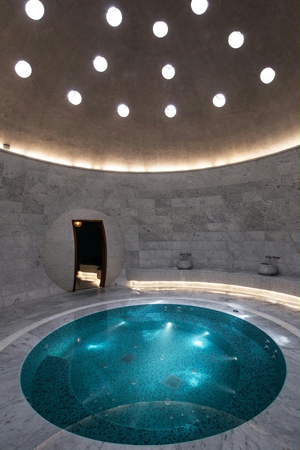 亿伽泉温设计│埃斯基谢希尔水疗酒店：藏在地下的水疗和健康中心