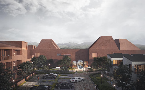 漱心•峡谷艺术温泉：原生态艺术温泉酒店