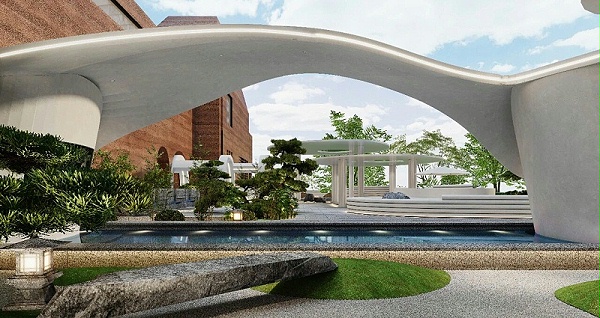 漱心•峡谷艺术温泉：原生态艺术温泉酒店